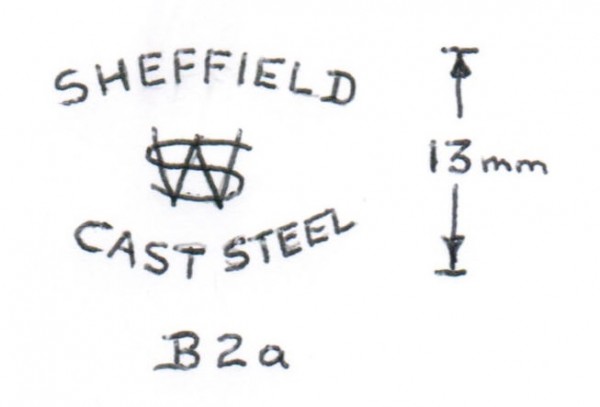 Blade Markings B2a